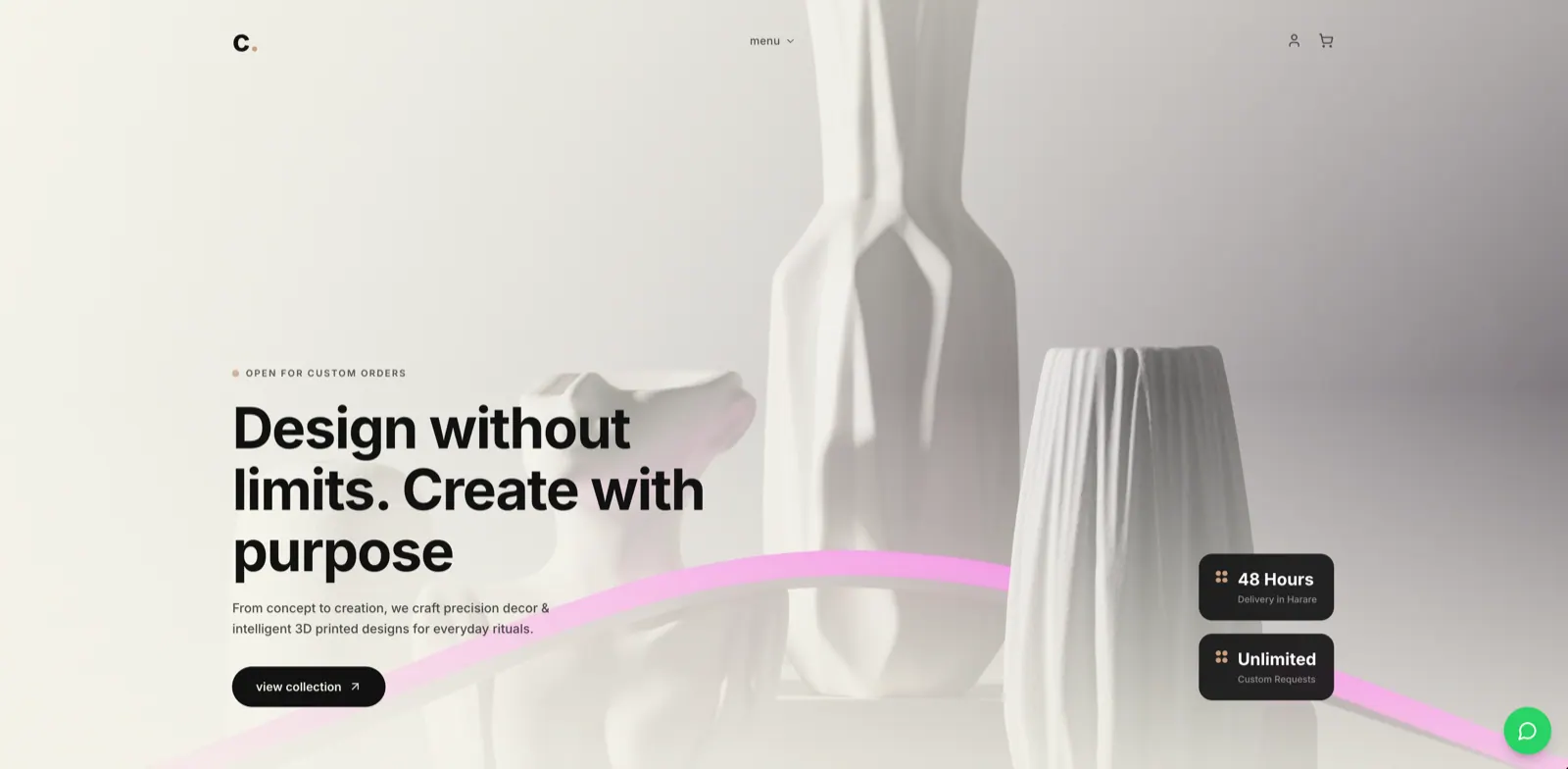 CraftLoom website on desktop